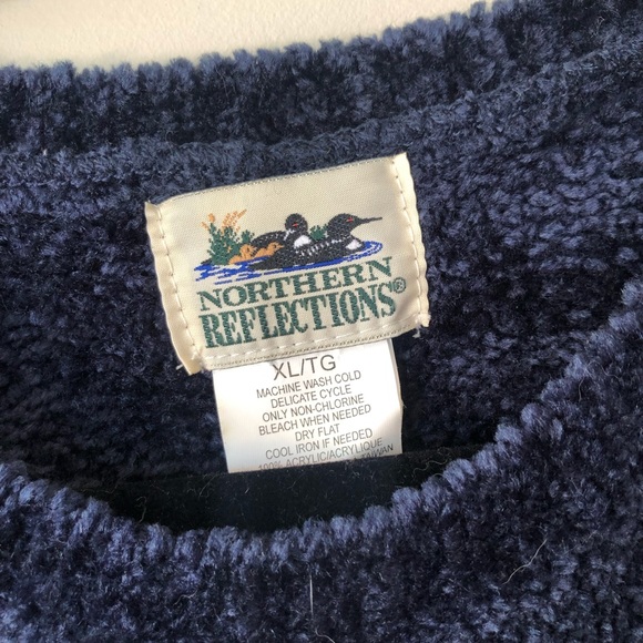 Oversized chenille sweater - Picture 3 of 3